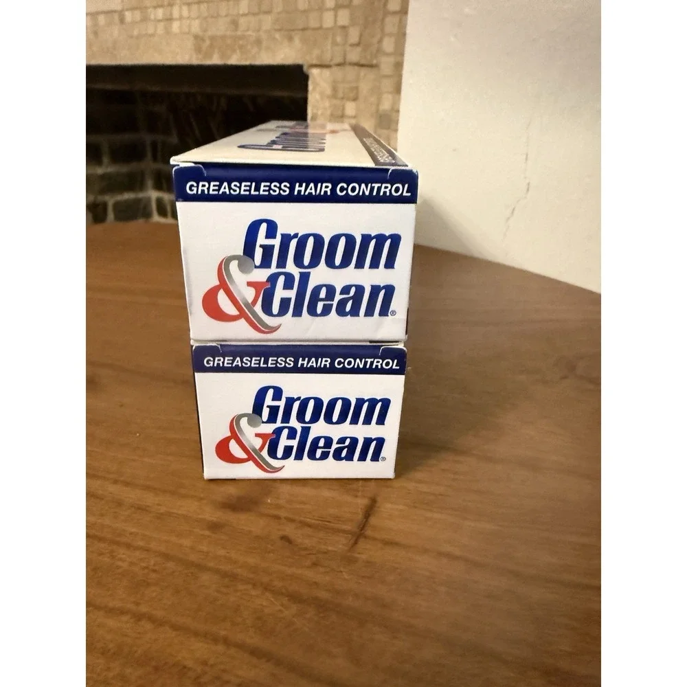 (2) Groom & Clean Greaseless Hair Control Gel 4.5 oz each EXP 5/2026 New